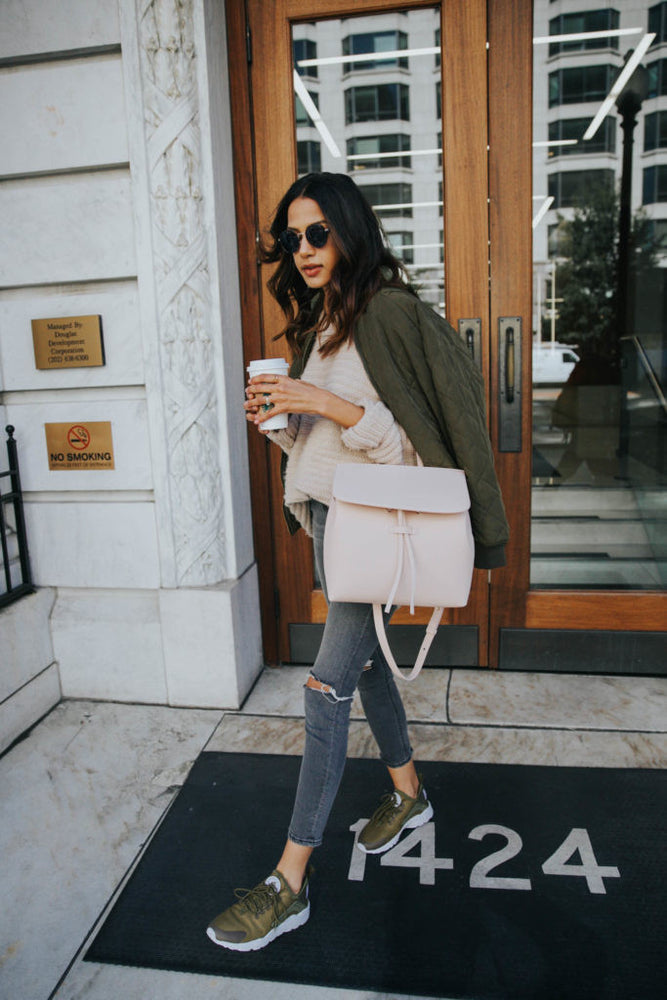 Olive Green Sneakers Blush Tones for Fall by @discodaydream w