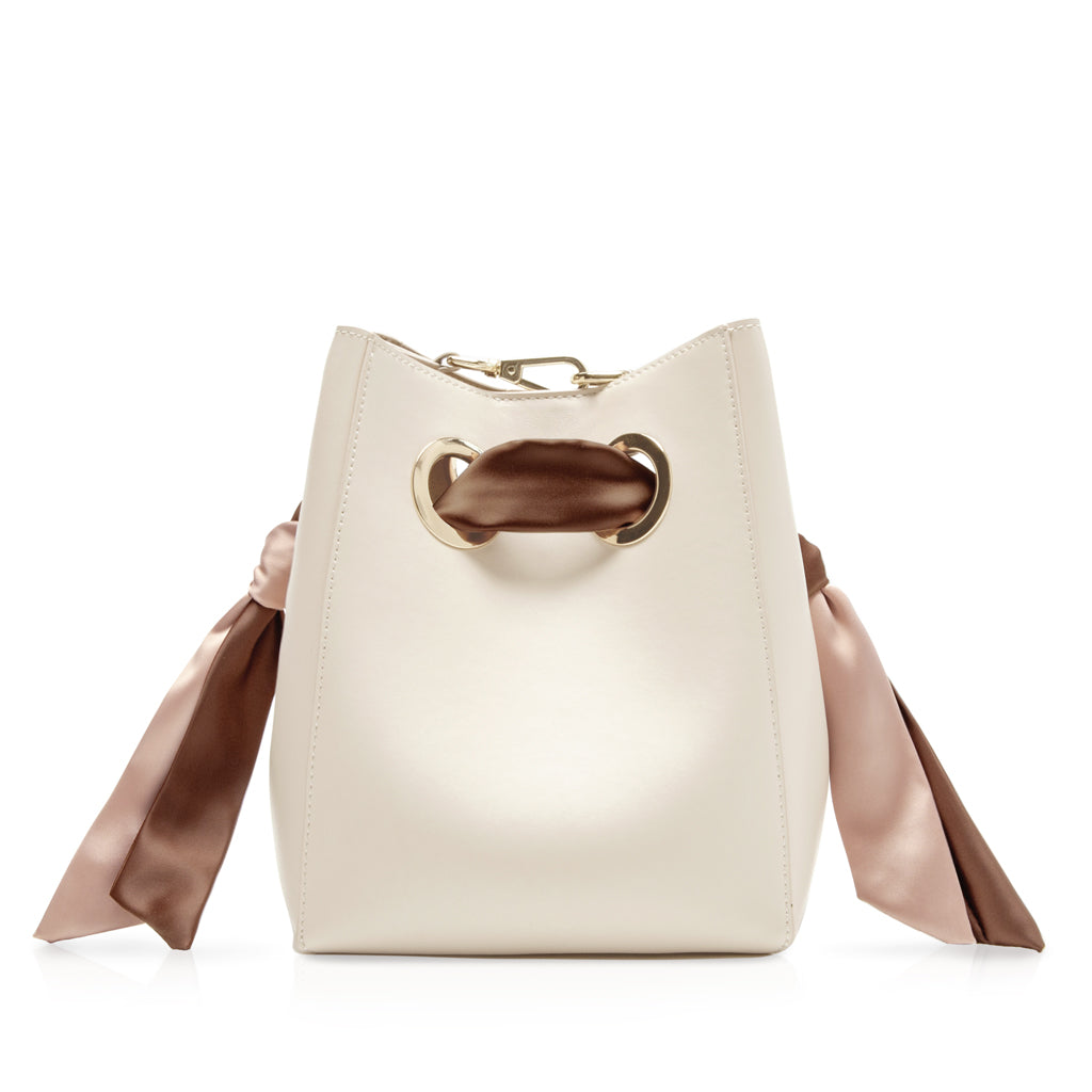 en Route Handbag - Light Grey | Unitude Leather Bags for Women