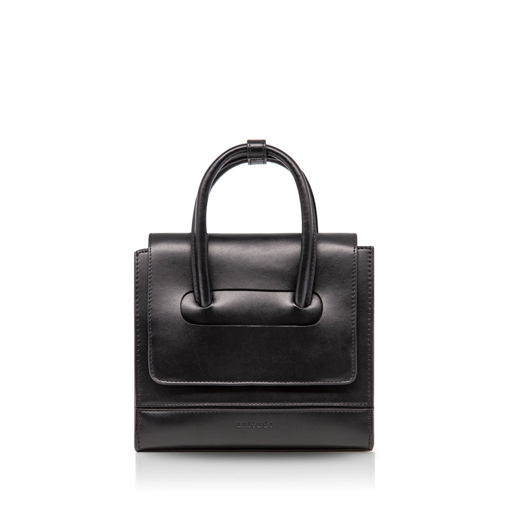 hieleven, Bags, Hieleven Unitude Tan Cognac Leather Briefcase Satchel  Shoulder Bag